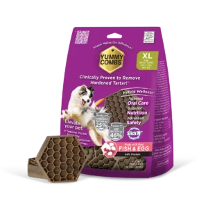 Size Extra Large 12oz Bag Fish & Egg Yummy Combs