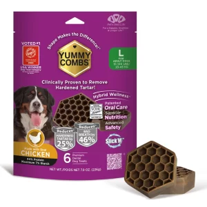 Size Large MiniPacks Chicken Yummy Combs