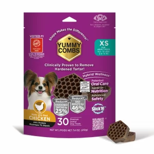 Size Extra Small MiniPacks Chicken Yummy Combs